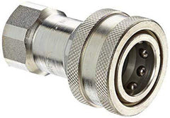 Dixon Valve & Coupling 4HF4 1/2 ISO-B Coupler 1/2 NPTF STEE