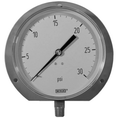 Dixon Valve & Coupling 4277768-0001 Contractor Pressure Gauge 1-4 LM