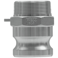 Dixon Valve & Coupling G100-F-BR Global Cam & Groove Type F Adapter x Male NPT