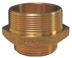 Dixon Valve & Coupling DMH1010 Double Male Hex Nipple 1 Male NPT x 1 Male NPSH