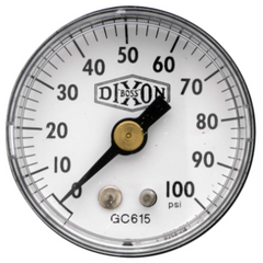 Dixon Valve & Coupling GC615 Dry Pressure Gauge 0 to 100 PSI