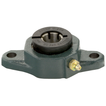 Dodge F2BDL25M Cast Iron Greasable 2-Bolt Flange Unit