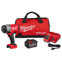 Milwaukee Tool 2967-21F M18 FUEL 1/2 High Torque Impact Wrench w/ Friction Ring REDLITHIUM FORGE Kit