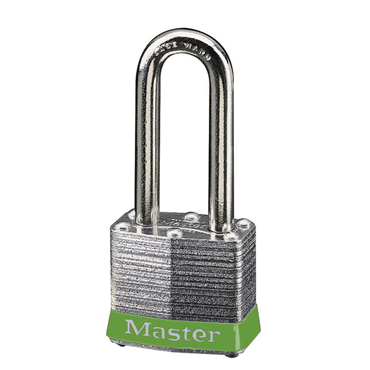 Master Lock 3KALFGRN Series 3 Reinforced Laminated Steel Padlock