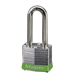 Master Lock 3KALFGRN Series 3 Reinforced Laminated Steel Padlock