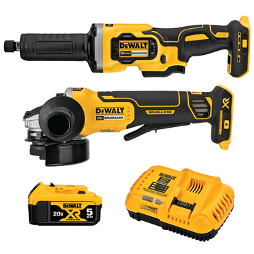 DeWalt DCK203P1 20V MAX XR 2-KIT (GRINDER/DIE GRIN)