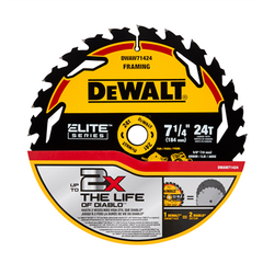 DeWalt DWAW71424B10 7-1/4IN 24T Elite Series Bulk 10