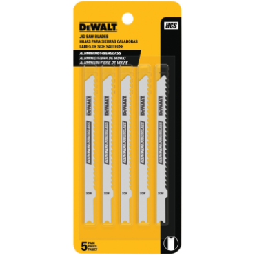 DeWalt DW3710-5 Cobalt Steel Wood Cutting Blades