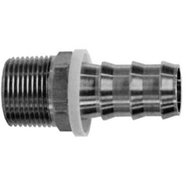 Dixon Valve & Coupling 2720804C Hose Fitting 1/2 Push-On X 1/4 NPTF Male Hose Barb