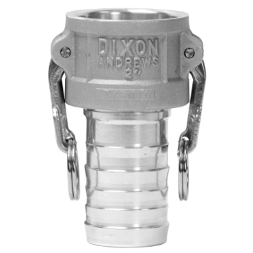 Dixon Valve & Coupling 250-C-AL Cam & Groove Type C Coupler x Hose Shank