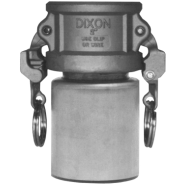 Dixon Valve & Coupling RC075EZ-70 EZ Boss-Lock Cam & Groove Swaged Type C Coupler w/ Ferrule