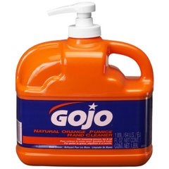 Gojo 0958-04 Natural Orange Pumice Hand Cleaner 1/2 gal Bottle