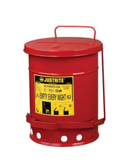 Justrite 09100 Oily Waste Can 6 gal