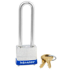 Master Lock 7KALJ Padlock 1-1/8 in Wide Laminated Steel Pin Tumbler