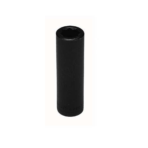 Wright Tool 4940 SAE Deep Length Shape III Impact Socket - 1-1/4 in Socket - 1/2 in Drive - 3-1/4 in OAL - Alloy Steel