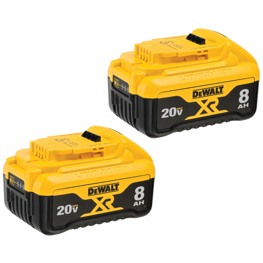 DeWalt DCB208-2 20V MAX XR 8Ah Dual Pack