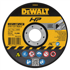 DeWalt DW8062A Aluminum Cutting Wheel 4.5 Inch