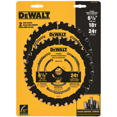 DeWalt DWA1612CMB Combo Pack - 6 1/2in 18T 24T