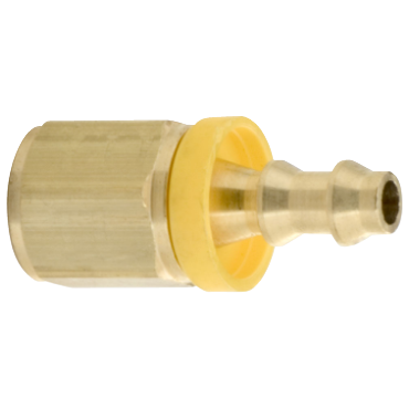 Dixon Valve & Coupling 2740404C Brass Push-On Hose Fitting Power 1/4 Each Replacement MPN