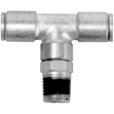 Dixon Valve & Coupling 72S8X8 Push-In Male Swivel Branch Tee