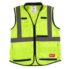 Milwaukee 48-73-5083 High Visibility Yellow Performance Safety Vest - XXL/XXXL (CSA)