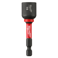 Milwaukee 49-66-0537 SHOCKWAVE Magnetic Nut Driver 1/2 inch x 2-9/16 inch 10 Pack