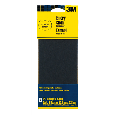 3M 00051131920651 Emery Cloth Sandpaper 5931ES Power each