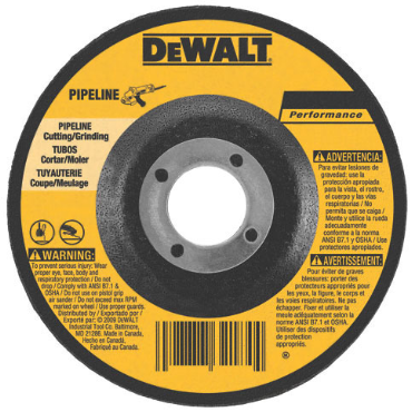 DeWalt DW8439 High Performance Pipeline Grinding