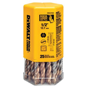 Dewalt DW5437B25 SDS Plus Drill Bits