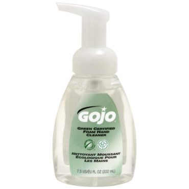 Gojo 5715-06 Green Certified Foam Hand Cleaner 7.5 fl oz