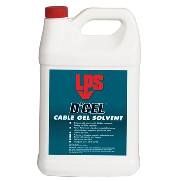 LPS 61201 1 gal Colorless Cable Gel Solvent