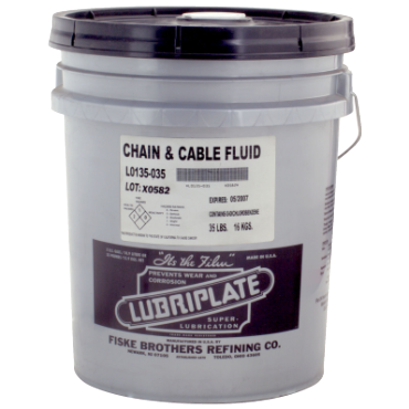 Lubriplate L0135-035 Chain & Cable Fluid 5 Gal Pail