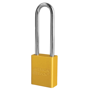 Master Lock A1107YLW Series A1107 Aluminum Rekeyable Padlock