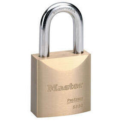 Master Lock 6850KA 2 in Wide ProSeries Solid Brass Rekeyable Pin Tumbler Padlock