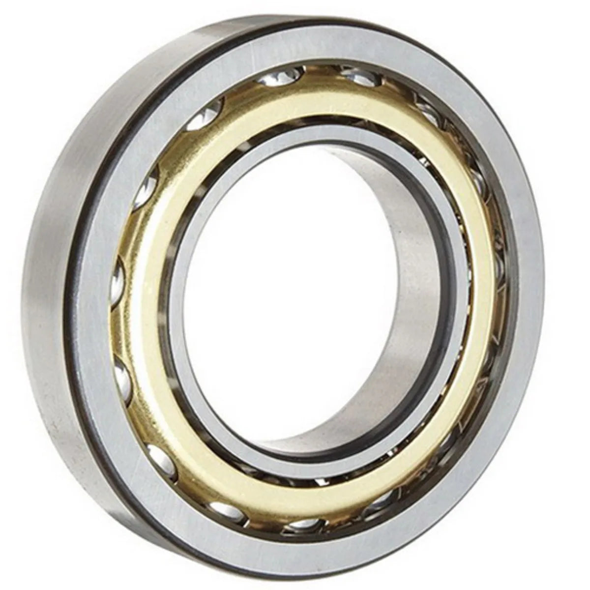 SKF 7226BCBM Single Row Angular Contact Ball Bearing, 40 deg, 130 mm Bore x 230 mm OD x 40 mm W, Machined Brass