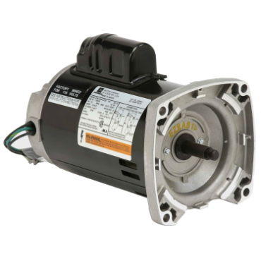 U.S. Motors JS2002-2 Jet Pump Single Phase ODP Square Flange Motor