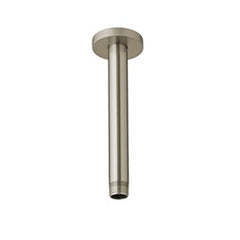 DXV D35702306.144 Shower Arm Brushed Nickel 6L Inch 1/2 Inch NPT Brass Ceiling Mount