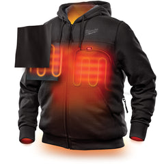 Milwaukee 302B-202X Heated Hoodie Only 2X (Black)