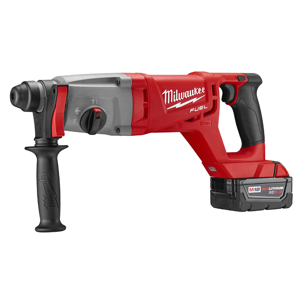 Milwaukee 2713-22 M18 FUEL D-Handle Rotary Hammer Kit 1 in SDS Plus