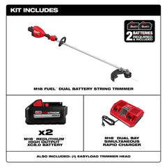 Milwaukee 3006-22 M18 FUEL 17 Dual Battery String Trimmer Kit