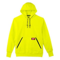 Milwaukee 350HV-XL Heavy Duty Pullover Hoodie - Hi Vis XL