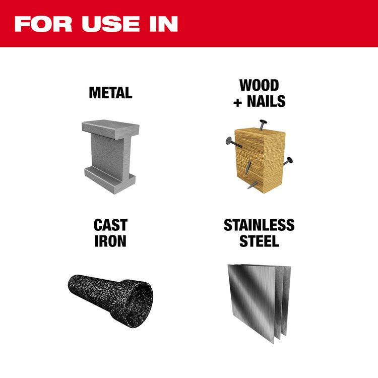 Milwaukee Tool 49-22-5640 Blade Kit Packout Sawzall 22-Piece