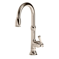 Newport Brass 2470-5103/15S Jacobean Single Handle Pull Down Kitchen Faucet in Satin Nickel - PVD