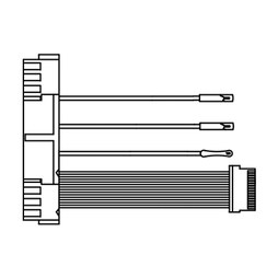 Samsung DB32-00277A Temperature Sensor 10K OHM 103HW L400 for AR07TSFYBWKNCV