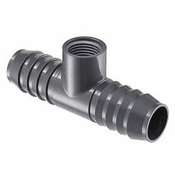 Spears 1402-101 Tee Reducing 3/4x3/4x1/2 PVC InsertxFPT