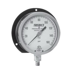 Trerice 500XB4502LA30/30 500X Vacuum Pressure Gauge 30 in Hg to 30 psi 4-1/2 in Dia Dial