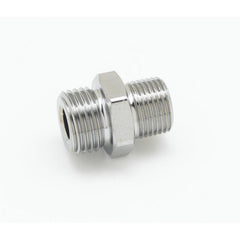 T&S Brass 053A Adapter: 3/8 NPT Male x 3/4-14UN Male (Plated)