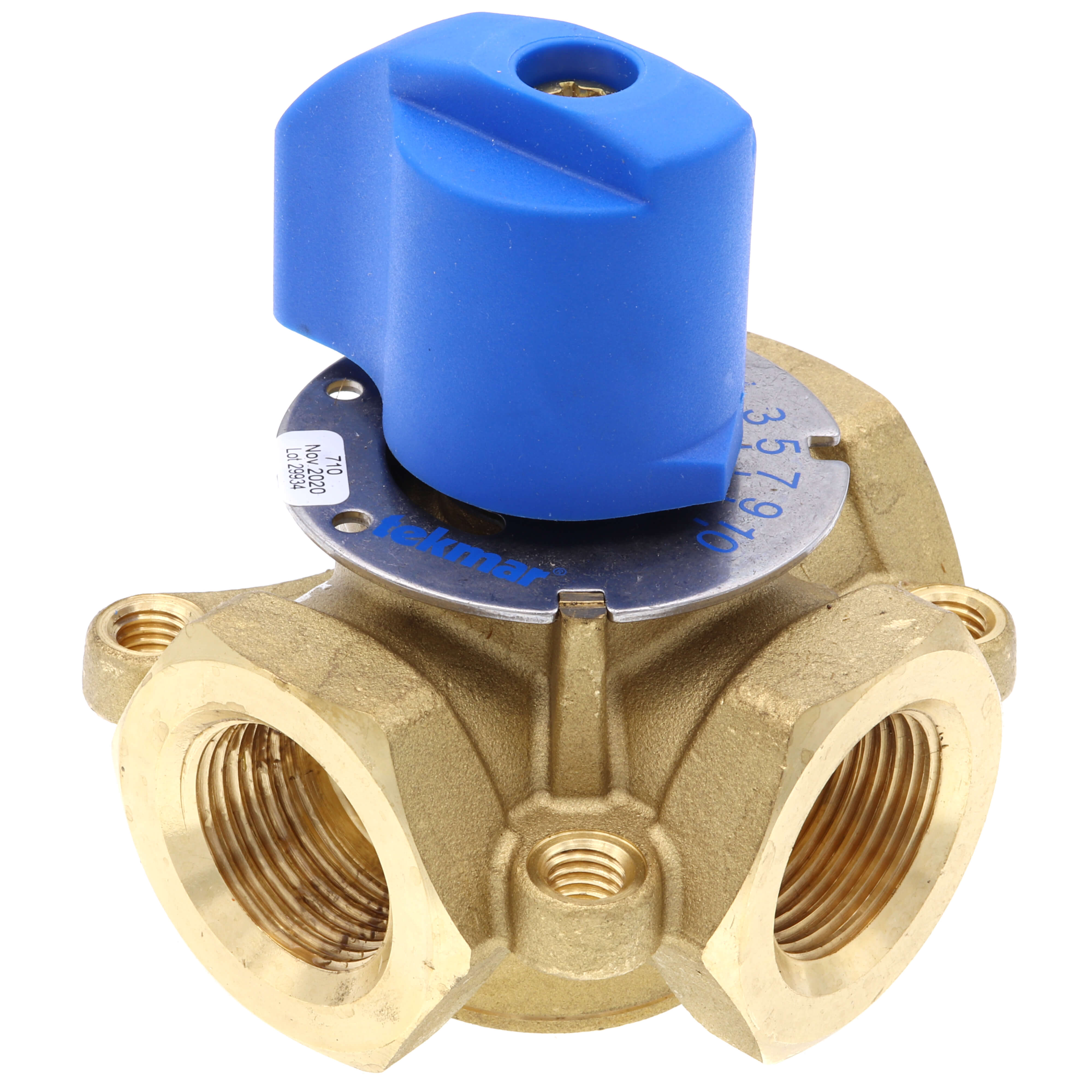 Tekmar 710 Mixing Valve 3-Way 3/4 Inch Brass