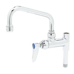 T&S Brass B-0155 Pre-Rinse Faucet Add-On 1 Lever ADA Chrome