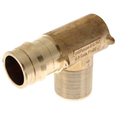 Uponor LF7711050 ProPEX 1 in Brass PEX Expansion x 1/2 in FPT 90 Degree Fire Sprinkler Adapter Elbow